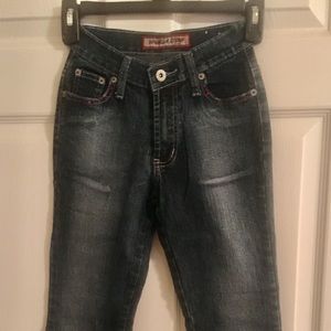 Girls Vanilla Star Cool Denim Jeans, sz 8